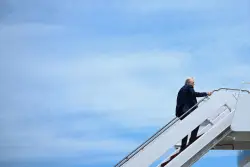 Standing by in San Antonio: the luxury plane from Qatar intended to replace Air Force One