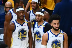 Warriors claim they are not ‘desperate’ after wasting vintage ‘Playoff Jimmy’ performance